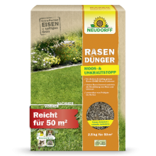 Rasendünger Moos- und Unkraut Stopp 2,5kg