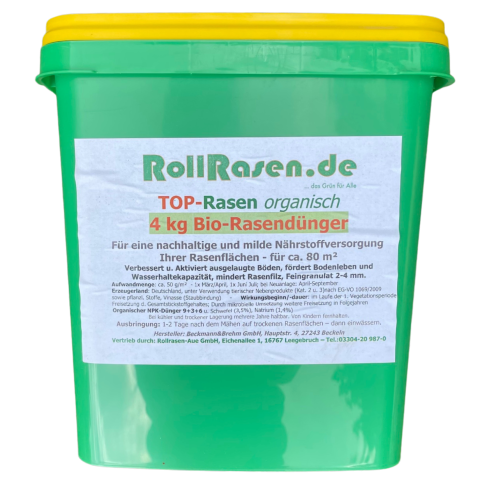 Organischer Bio-Rasendünger