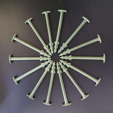 Rasenanker/Bodenanker 50 St. - 100% biologisch abbaubar