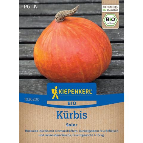 Bio-Saatgut Hokaido-Kürbis 