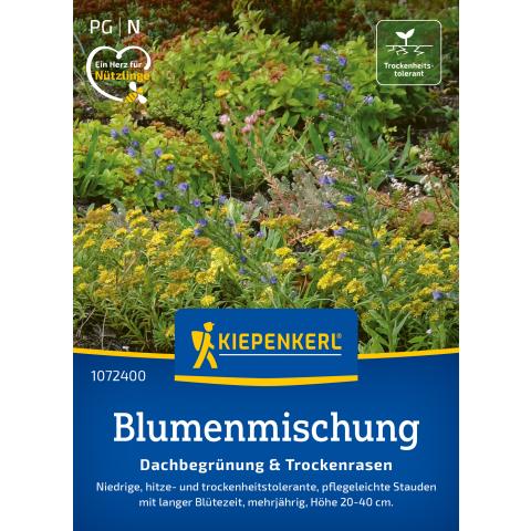 Dachbegrünung & Trockenrasen - Mischung 3-4 m²