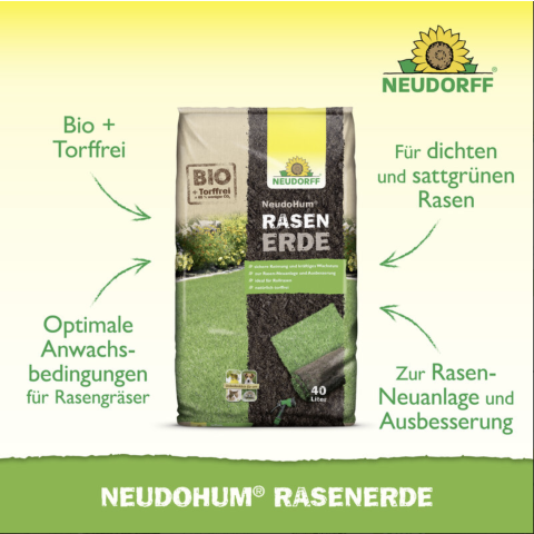 NeudoHum Rasenerde 40l