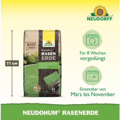 NeudoHum Rasenerde 40l