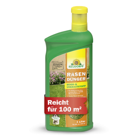 Rasendünger Moos-&UnkrautStopp Flüssig