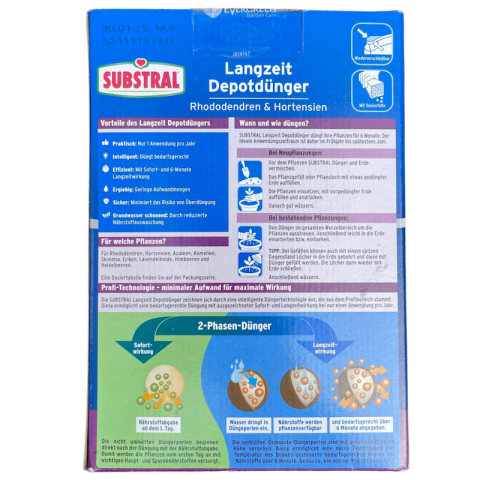 Langzeit Depotdünger Rhododendren & Hortensien