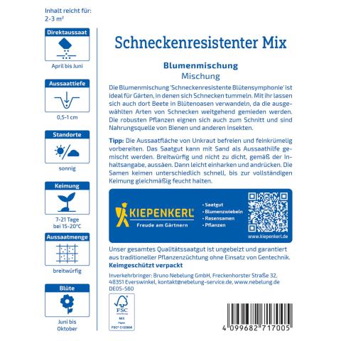 Blumenmischung "Schneckenresistenter Mix"