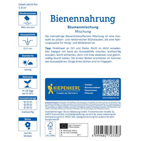 Blumenmischung "Bienennahrung"