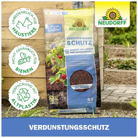 Verdunstungsschutz aus Holzfaser 65l