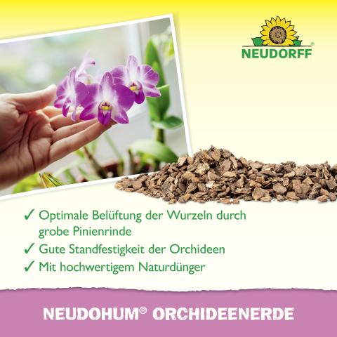 NeudoHum Orchideen-Erde 3l