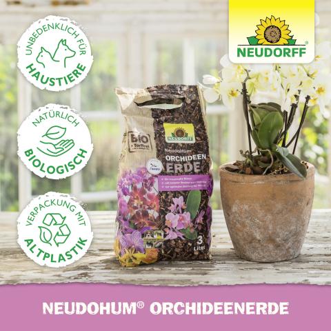 NeudoHum Orchideen-Erde 3l