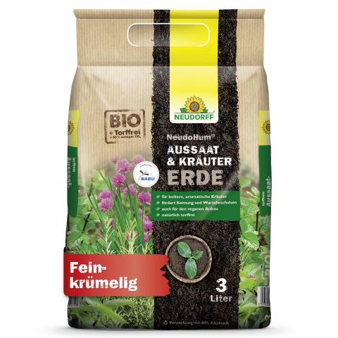 Aussaat- und Kräutererde 3 l