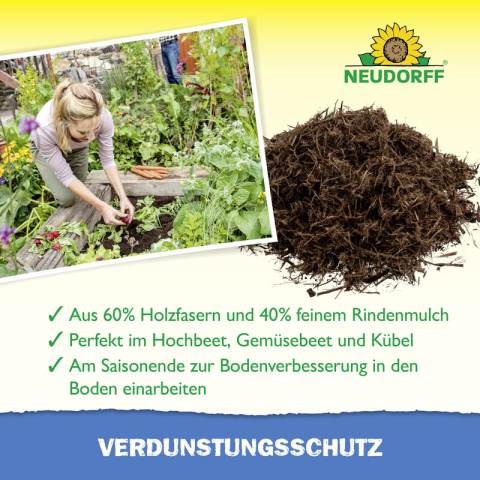 Verdunstungsschutz aus Holzfaser 65l