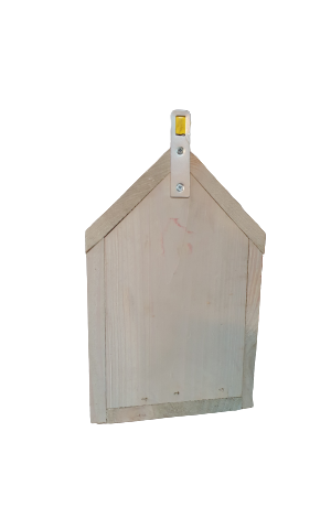 Insektenhotel mit Spitzdach