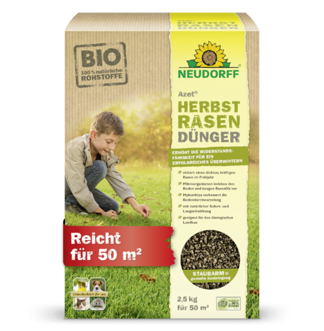 Herbst Rasendünger 2,5kg