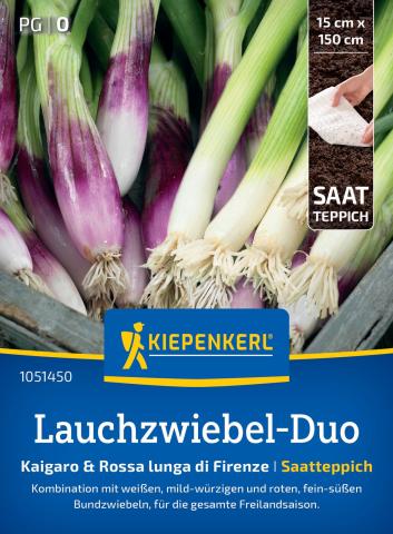 Lauchzwiebel Duo - Saatteppich