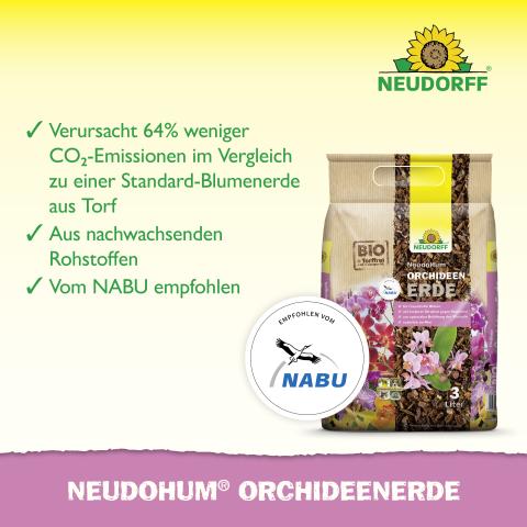 NeudoHum Orchideen-Erde 3l