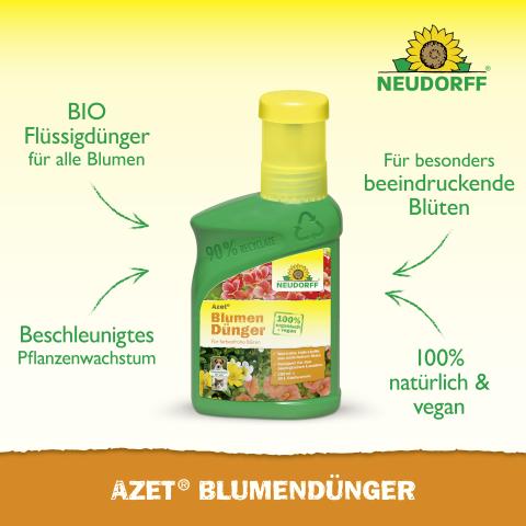 Azet Blumendünger flüssig 250ml