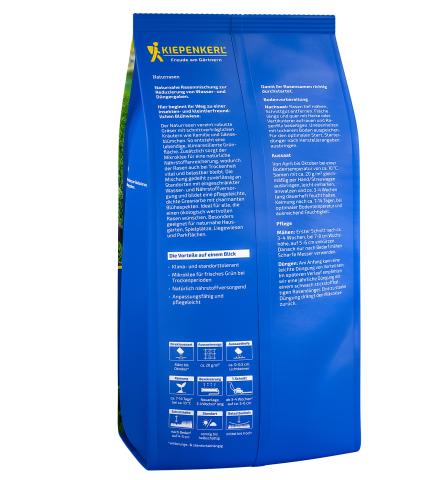 Naturrasen 1kg für 40m²